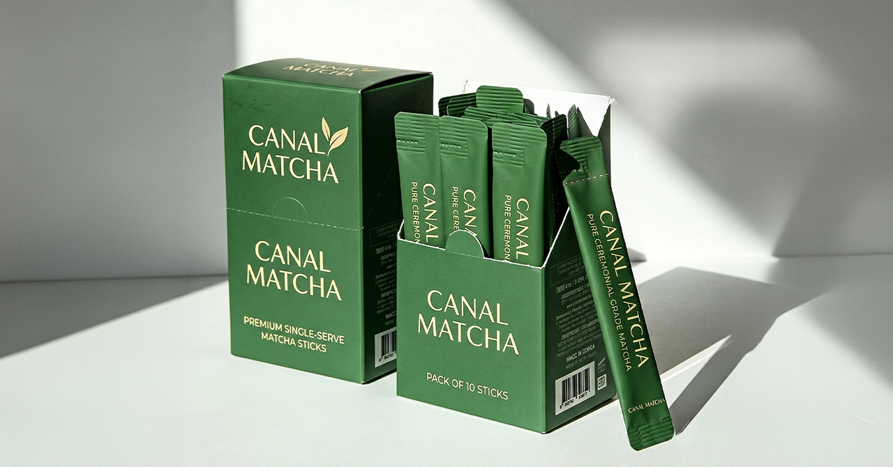 スティック粉末用の箱をオリジナル製作｜抹茶・コーヒー向けの縦長パッケージとは？