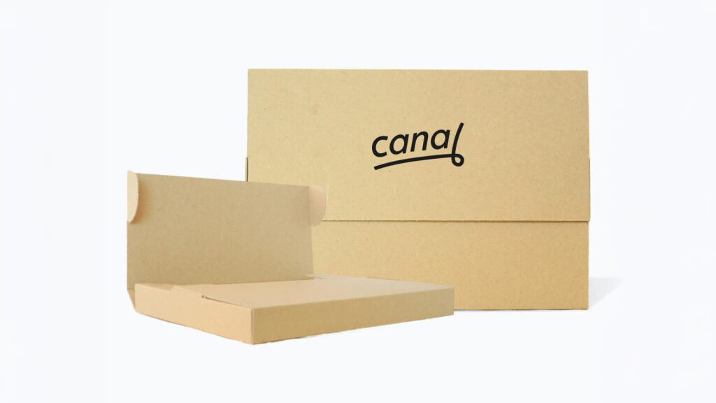 パッケージ印刷canal（カナル）のたとう式箱